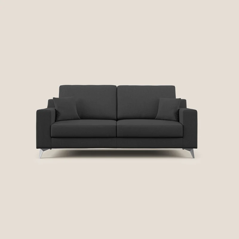 Michael Canapé en tissu imperméable antitache T03 anthracite