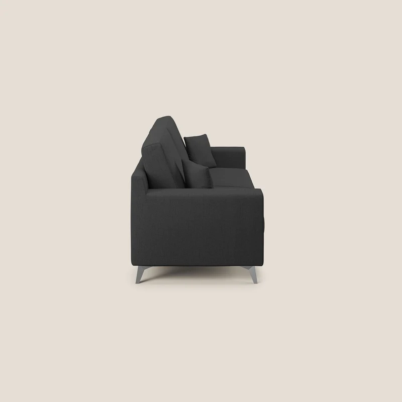 Michael Canapé en tissu imperméable antitache T03 anthracite