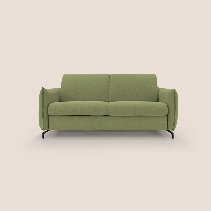 Scarlet canapé convertible en tissu mixte coton imperméable T19 vert