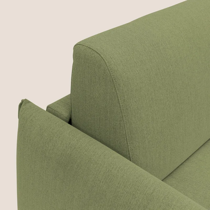 Scarlet canapé convertible en tissu mixte coton imperméable T19 vert