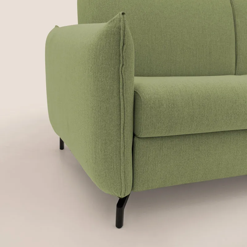 Scarlet canapé convertible en tissu mixte coton imperméable T19 vert