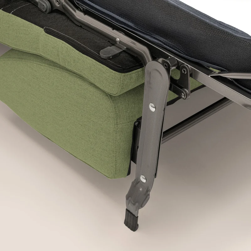 Scarlet canapé convertible en tissu mixte coton imperméable T19 vert
