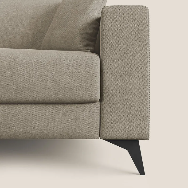 Pegaso canapé-lit avec appuie-têtes inclinables et revêtement T02 beige