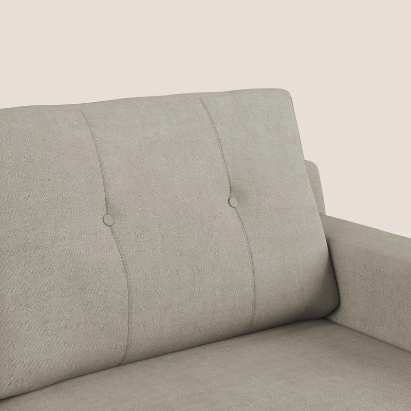 Danish canapé moderne en tissu doux imperméable T02 crème