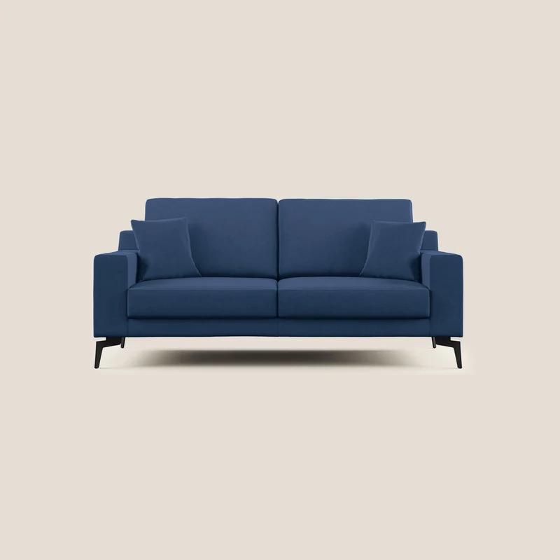 Prestige canapé moderne en microfibre détachable T11 bleu