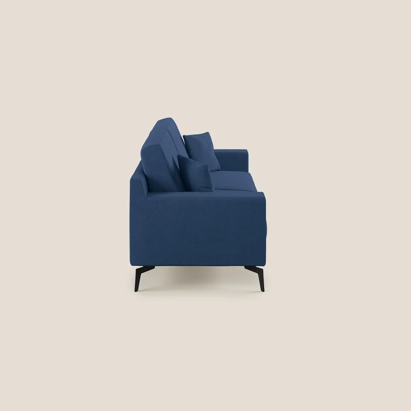 Prestige canapé moderne en microfibre détachable T11 bleu