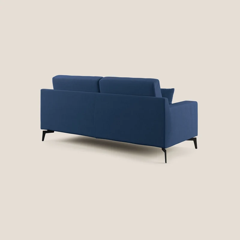 Prestige canapé moderne en microfibre détachable T11 bleu