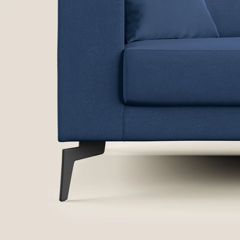Prestige canapé moderne en microfibre détachable T11 bleu