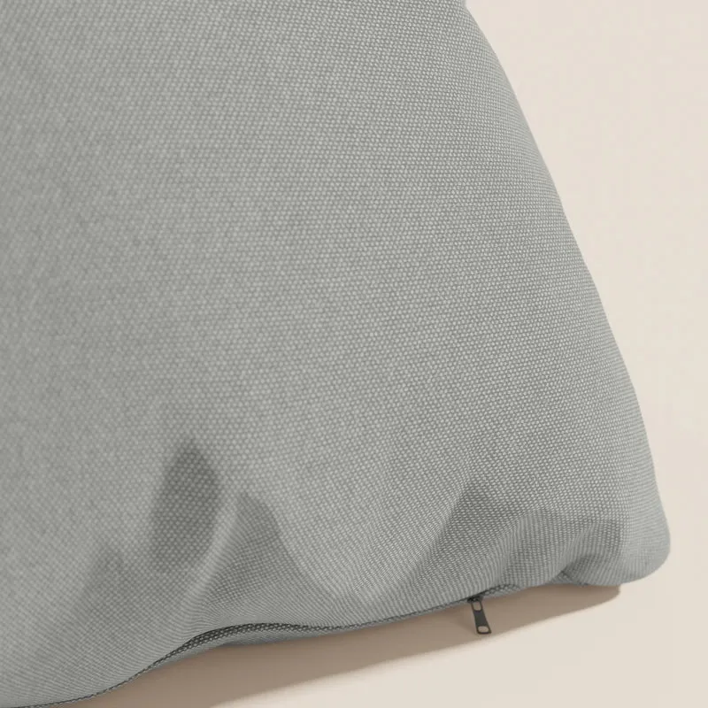 Honey coussin disponible en plusieurs couleurs, réalisé en tissu imperméable similaire au coton T13 gris