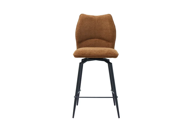 Chaise de comptoir Lara Pivotant Terracotta