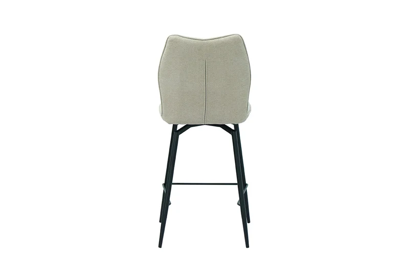 Chaise de comptoir Lara Pivotant Ecru