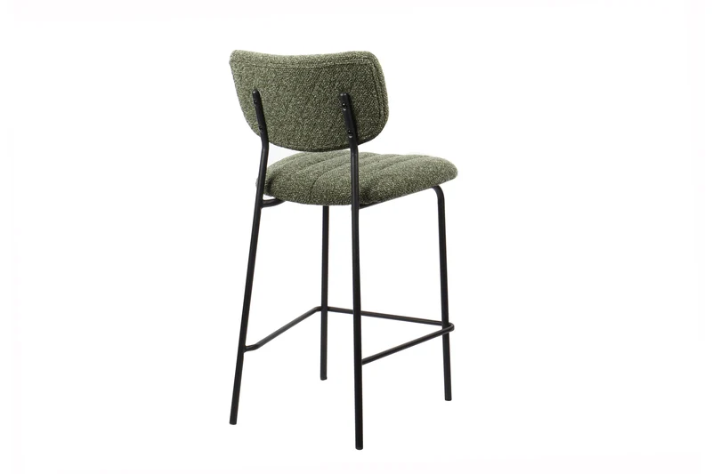 Chaise de comptoir Antura Tissu Vert