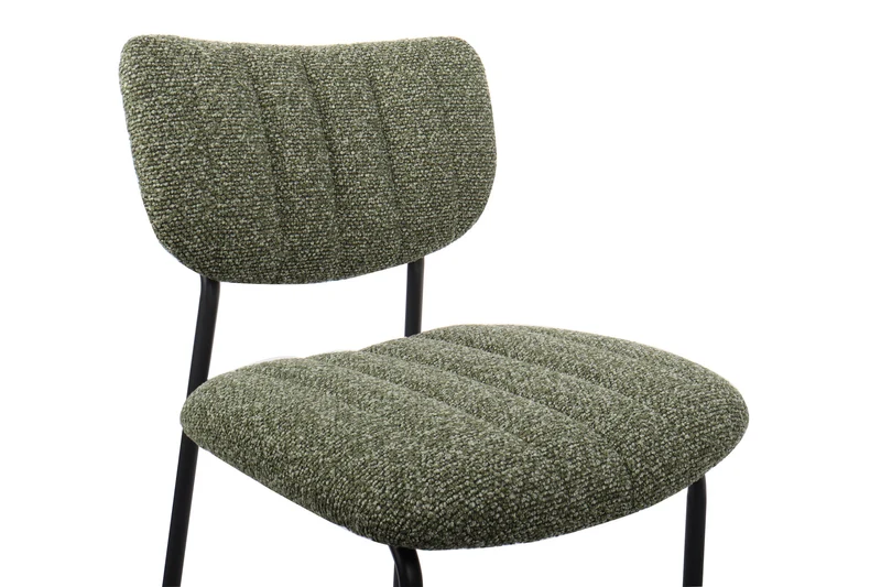 Chaise de comptoir Antura Tissu Vert