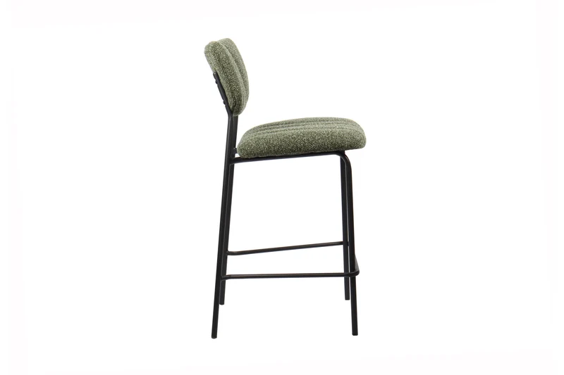 Chaise de comptoir Antura Tissu Vert