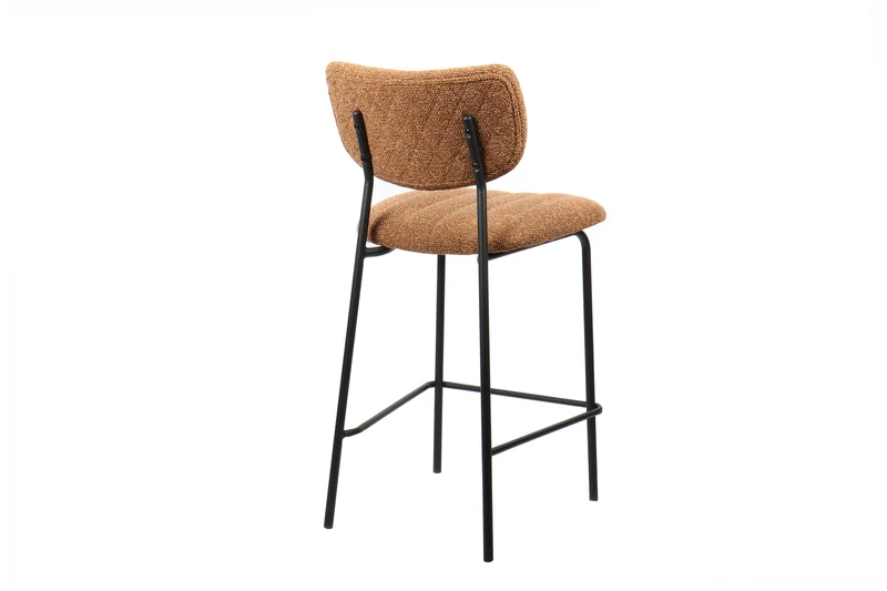 Chaise de comptoir Antura Tissu Orange