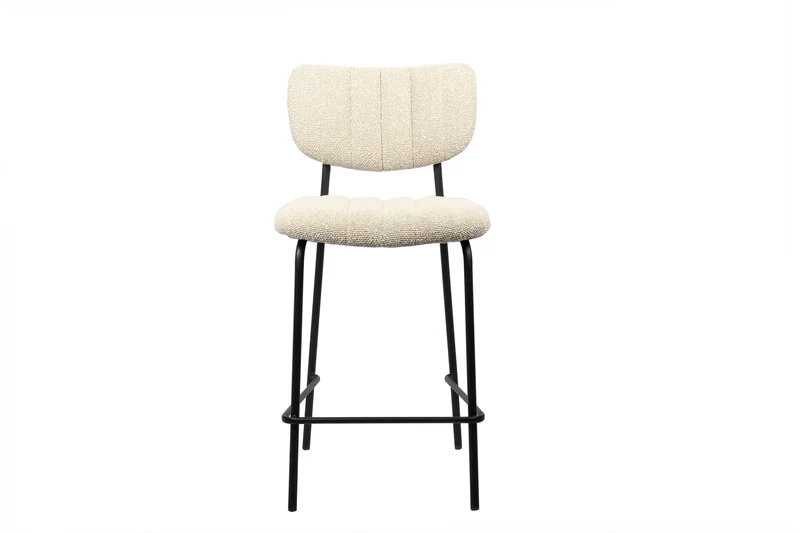 Chaise de comptoir Antura Tissu Beige