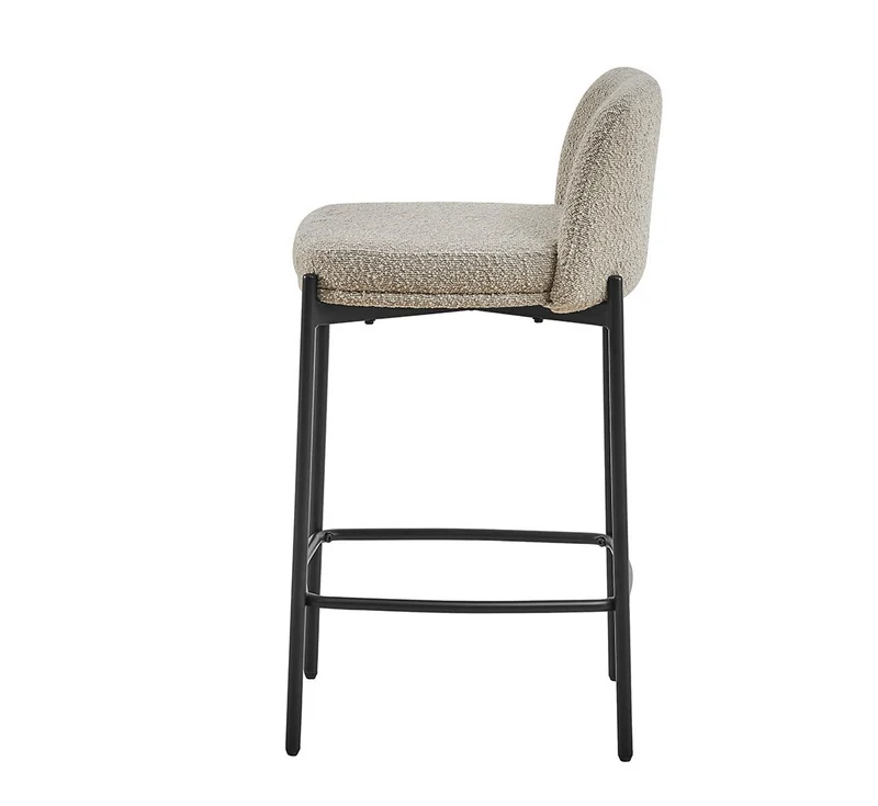 Chaise de comptoir Ella Sable