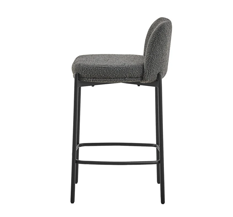 Chaise de comptoir Ella Gris