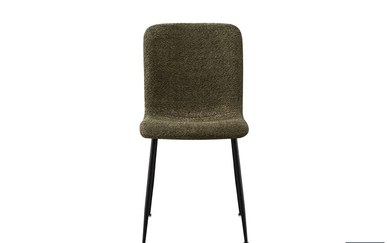 Lot de Chaises Alice laine bouclé Vert