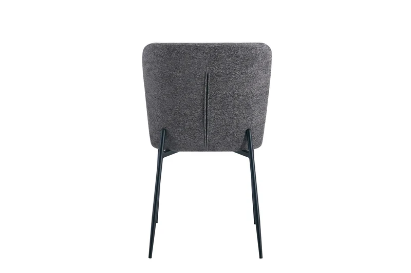 Lot de Chaises Lisa Tissu Marbella Gris foncé
