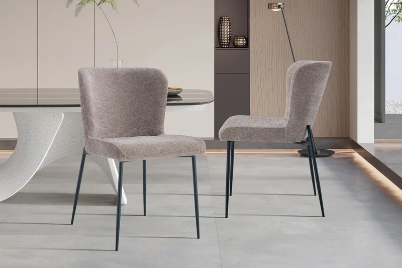 Lot de Chaises Lisa Marbella Beige