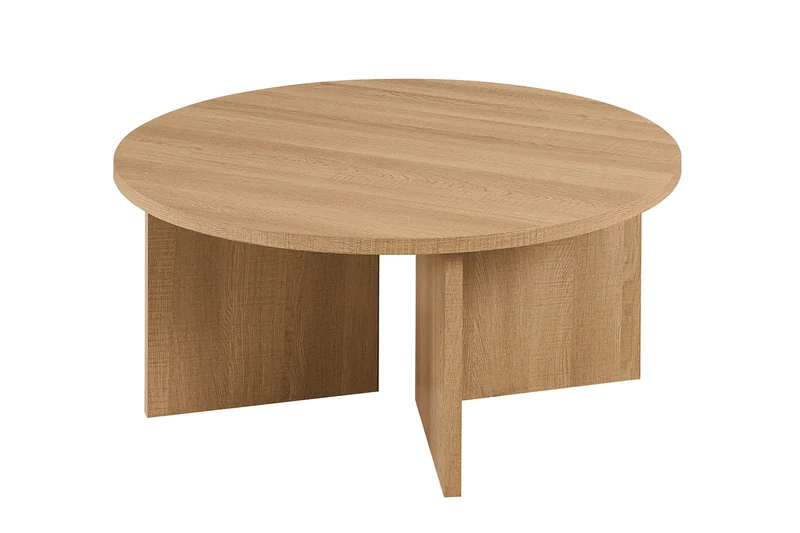 Table basse Drasir Ronde Chêne naturel