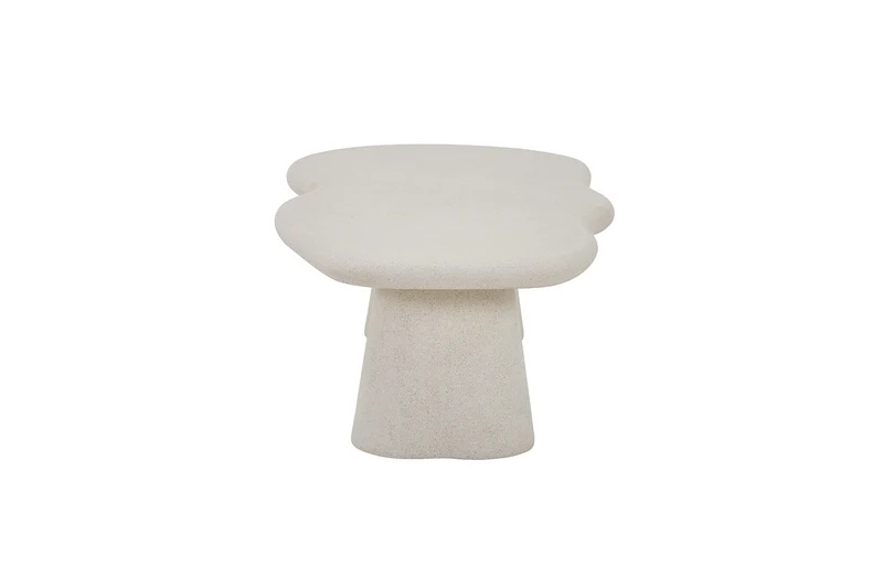 Table basse Faro effet Ciment 130cm Organique