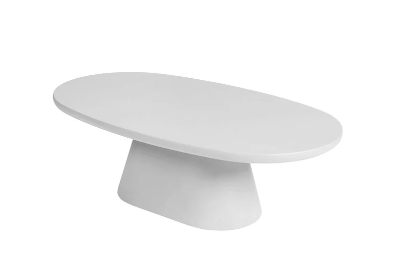 Table basse Tavira 120 cm ovale Ecru