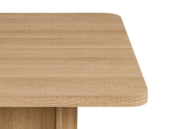 Table basse Arallo effet chêne naturel