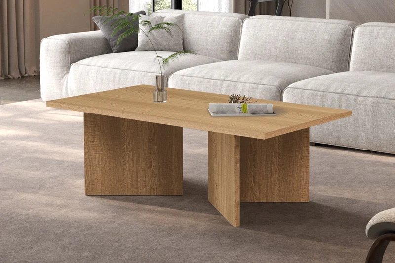 Table basse Litar décor naturel chêne