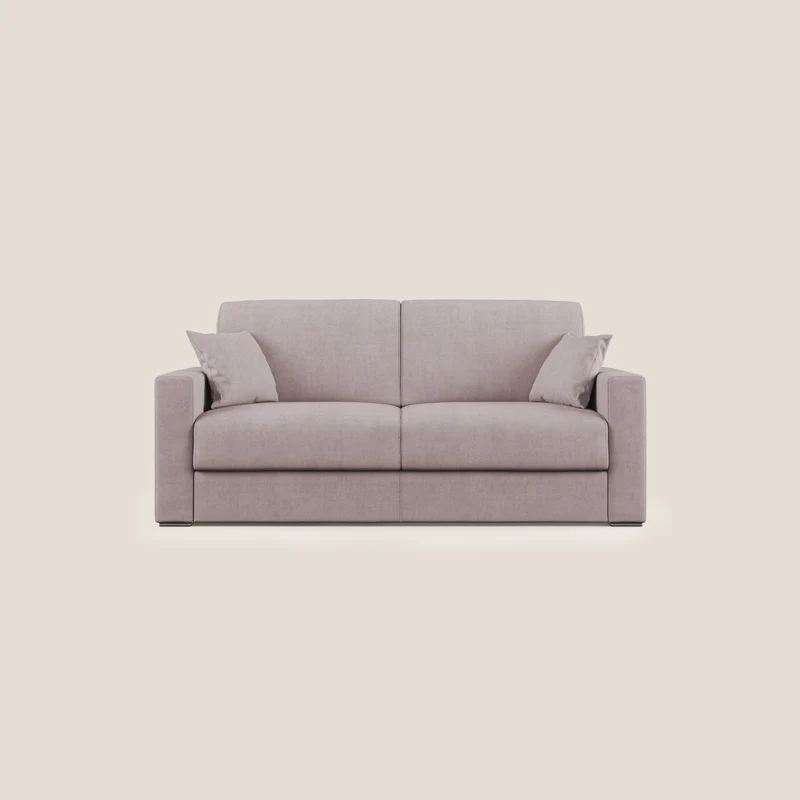 Best Canapé-lit double en tissu imperméable T02 rose