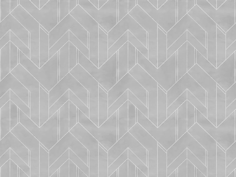Geometrica coussins à fantaisie géométrique en velours imperméable gris