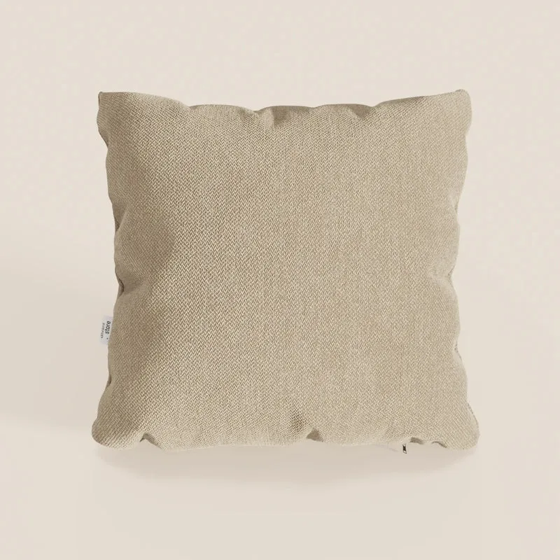 Sogno coussins carrés en tissu doux imperméable détachable T05 chameau
