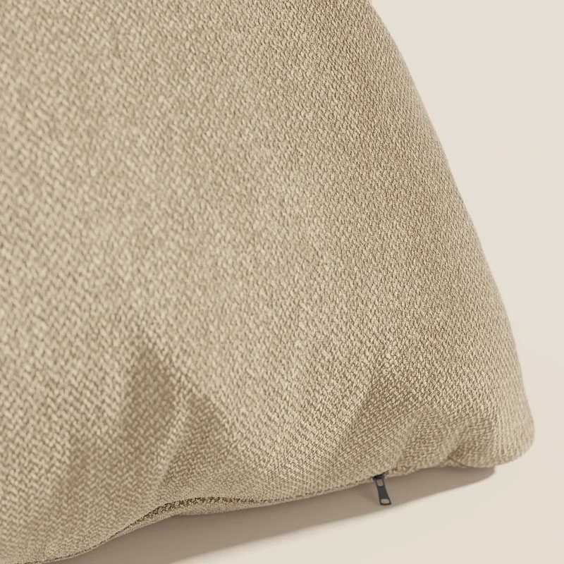 Sogno coussins carrés en tissu doux imperméable détachable T05 chameau