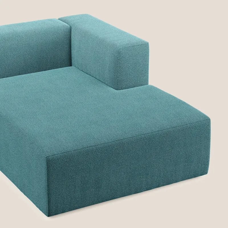 Nettuno module meridiénne en bouclette douce T07 bleu clair