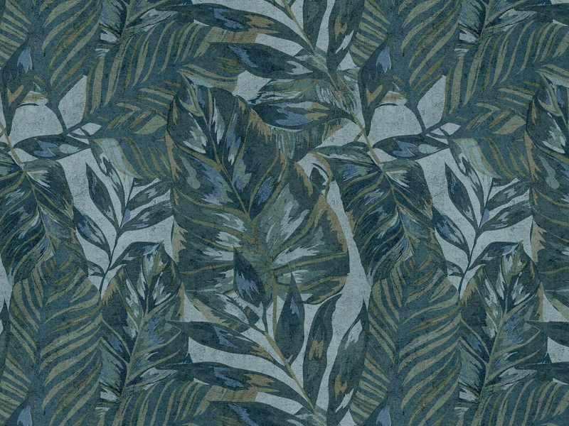 Forest coussin collection en velours imperméable bleu ciel