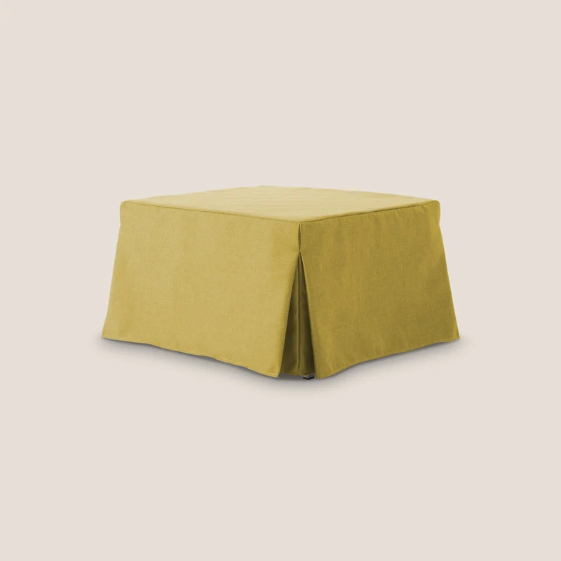 Tip-Top Pouf LIT en tissu imperméable T13 jaune