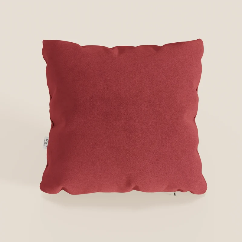 Coussin Jazz disponible en plusieurs couleurs, fabriqué en microfibre technique détachable T11 rouge