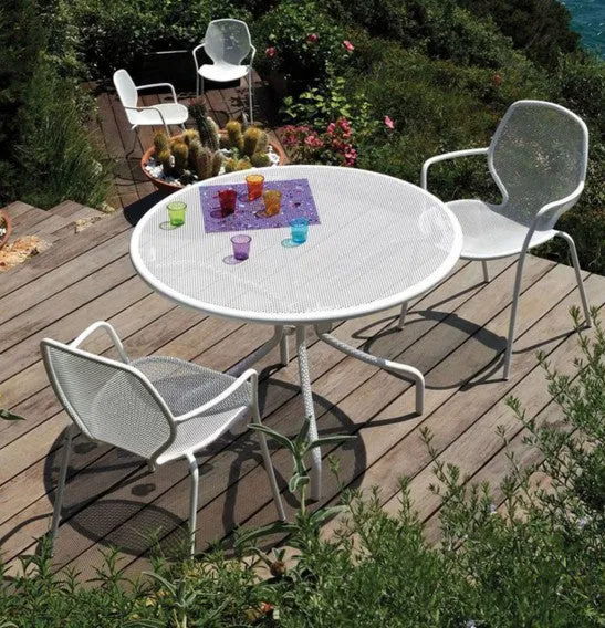 Table Rectangulaire CAMBI en acier 180 x 80 cm - EMU