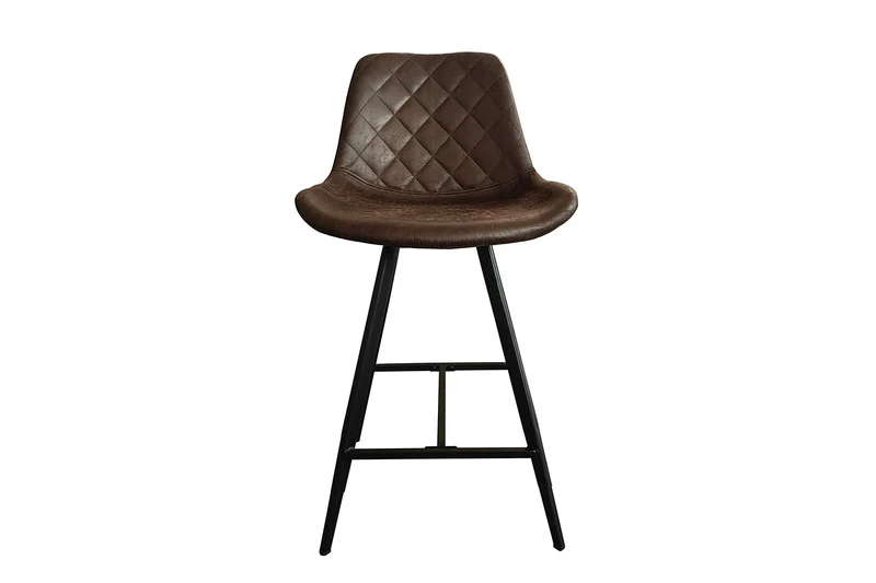 Chaise de comptoir Alicante Brun foncé