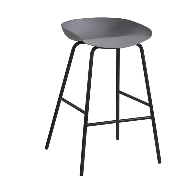 Chaise de comptoir Anna Gris