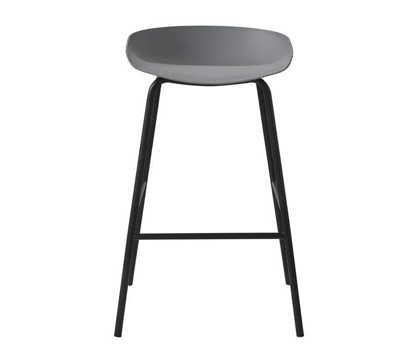 Chaise de comptoir Anna Gris
