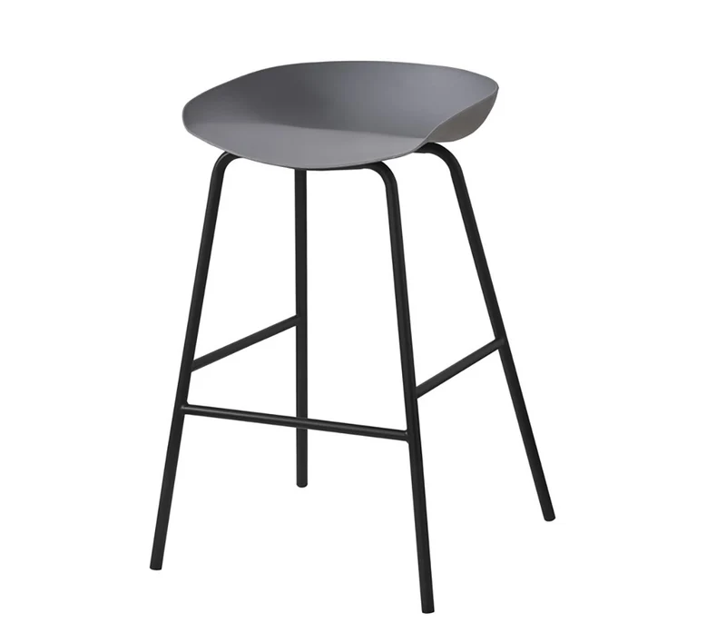Chaise de comptoir Anna Gris