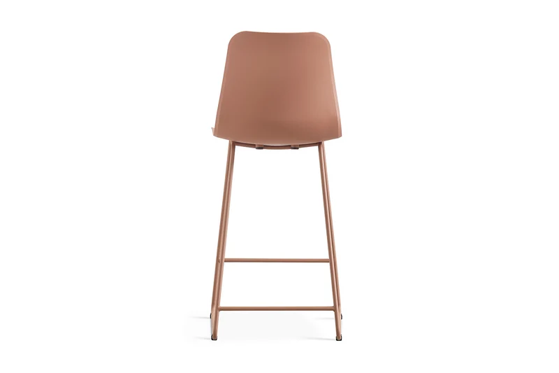 Chaise de comptoir Marie Terracotta