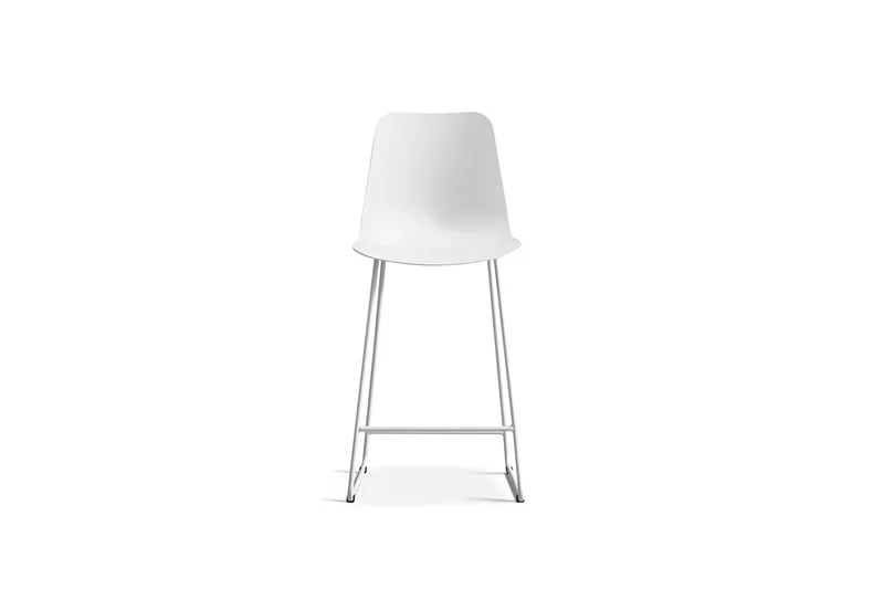 Chaise de comptoir Marie Blanc