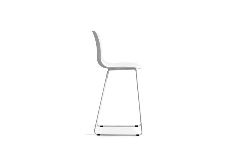 Chaise de comptoir Marie Blanc