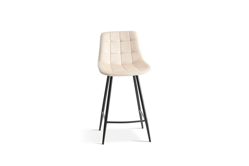 Chaise de comptoir Juta Velours Beige