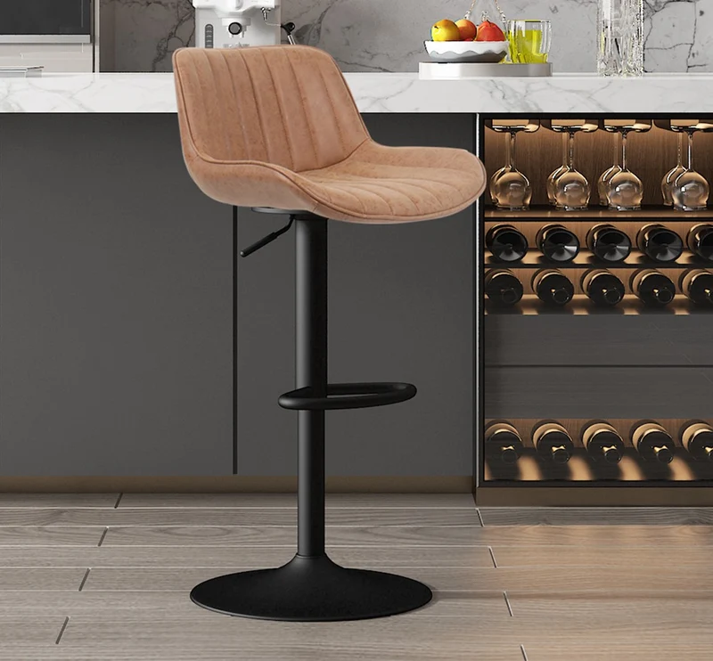 Tabouret de bar Fenna Camel