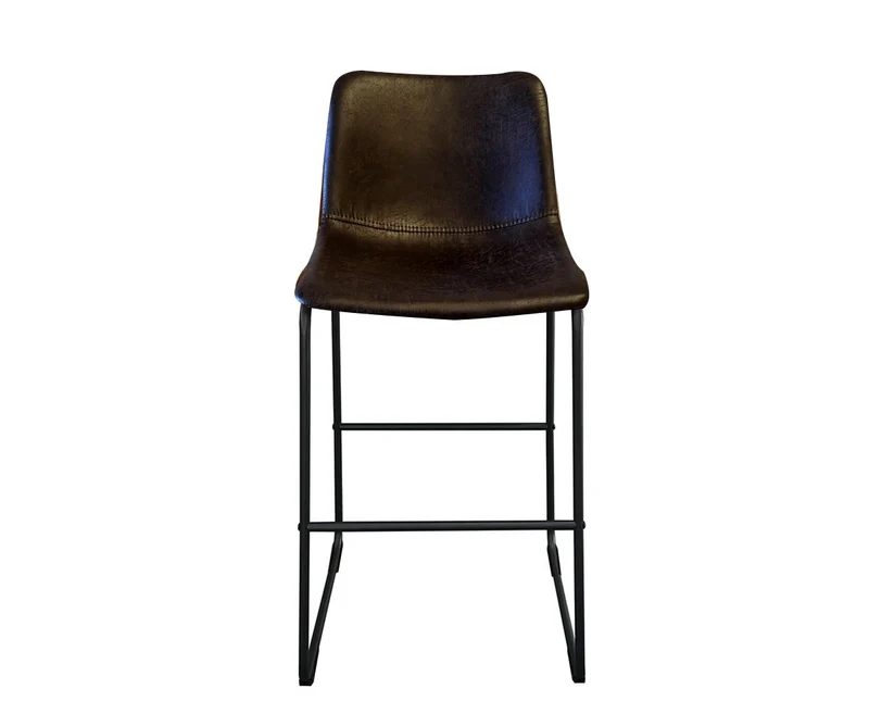 Tabouret de bar Mancia Brun foncé