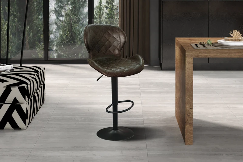 Tabouret de bar Malaga Brun foncé